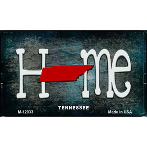 Tennessee Home State Outline Wholesale Novelty Magnet M-12033