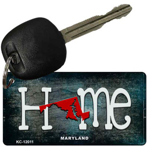 Maryland Home State Outline Wholesale Novelty Key Chain