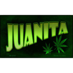 Juanita Wholesale Metal Novelty Magnet M-8761