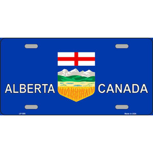 Alberta Canada Wholesale Metal Novelty License Plate