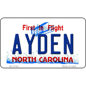 Ayden North Carolina Wholesale State Magnet M-11744