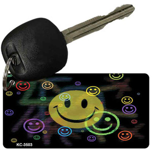 Smiley Wholesale Metal Novelty Key Chain