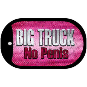 Big Truck No Penis Wholesale Metal Novelty Dog Tag Kit