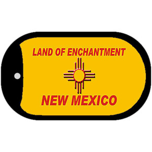 New Mexico Blank Yellow Wholesale State Dog Tag Kit