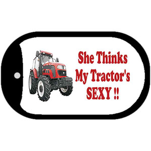 She Thinks My Tractors Sexy Wholesale Metal Novelty Dog Tag Kit