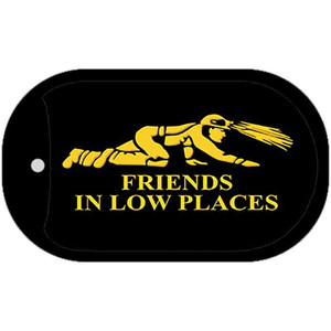 Miners Friends In Low Places Wholesale Metal Novelty Dog Tag Kit