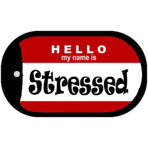Stressed Wholesale Metal Novelty Dog Tag Kit