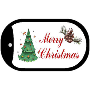 Merry Christmas Tree Wholesale Metal Novelty Dog Tag Kit