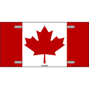 Canadian Flag Wholesale Metal Novelty License Plate