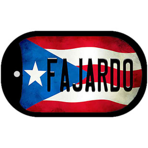 Fajardo Puerto Rico State Flag Wholesale Novelty Metal Dog Tag Necklace