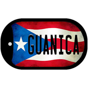 Guanica Puerto Rico State Flag Wholesale Novelty Metal Dog Tag Necklace