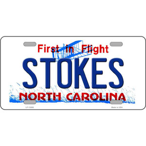 Stokes North Carolina State Wholesale Novelty Metal License Plate