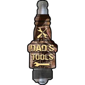 Dads Tools Wholesale Novelty Metal Spark Plug Sign J-063