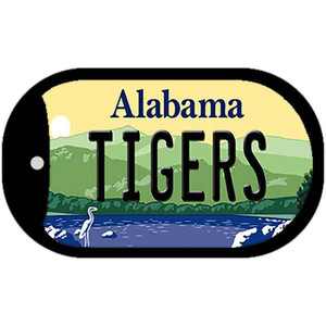 Tigers Alabama Wholesale Novelty Metal Dog Tag Necklace