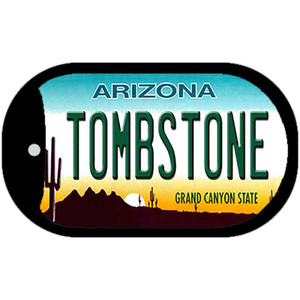Tombstone Arizona Wholesale Novelty Metal Dog Tag Necklace