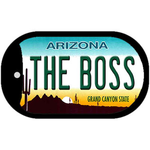 The Boss Arizona Wholesale Novelty Metal Dog Tag Necklace