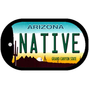 Native Arizona Wholesale Novelty Metal Dog Tag Necklace