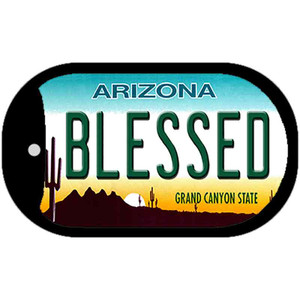 Blessed Arizona Wholesale Novelty Metal Dog Tag Necklace