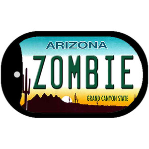 Zombie Arizona Wholesale Novelty Metal Dog Tag Necklace