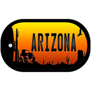 Jeep Arizona Western Wholesale Novelty Metal Dog Tag Necklace