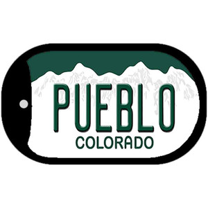 Pueblo Colorado Wholesale Novelty Metal Dog Tag Necklace