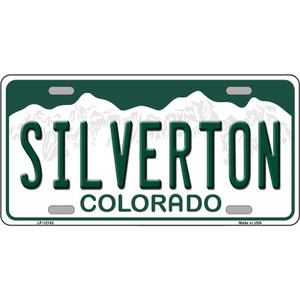 Silverton Colorado Wholesale Novelty Metal License Plate