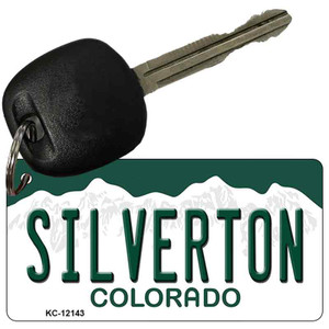 Silverton Colorado Wholesale Novelty Metal Key Chain