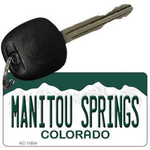 Manitou Springs Colorado Wholesale Novelty Metal Key Chain