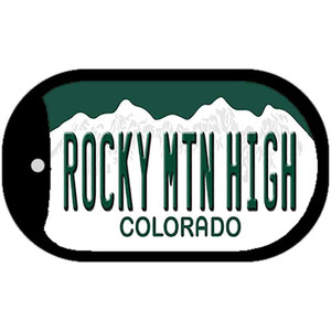 Rocky Mountain High Colorado Wholesale Novelty Metal Dog Tag Necklace