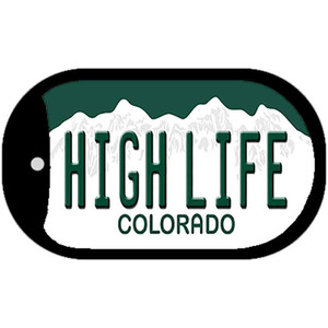 High Life Colorado Wholesale Novelty Metal Dog Tag Necklace
