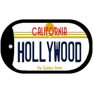 Hollywood California Wholesale Novelty Metal Dog Tag Necklace