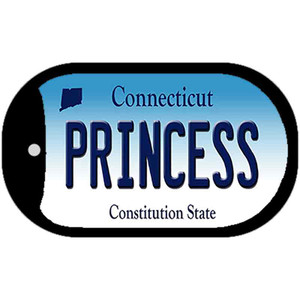 Princess Connecticut Wholesale Novelty Metal Dog Tag Necklace