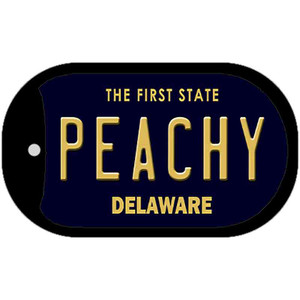 Peachy Delaware Wholesale Novelty Metal Dog Tag Necklace