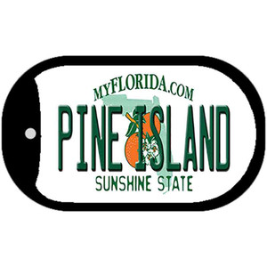 Pine Island Florida Wholesale Novelty Metal Dog Tag Necklace