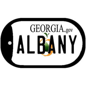 Albany Georgia Wholesale Novelty Metal Dog Tag Necklace