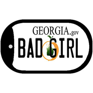 Bad Girl Georgia Wholesale Novelty Metal Dog Tag Necklace