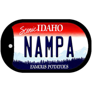 Nampa Idaho Wholesale Novelty Metal Dog Tag Necklace