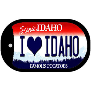 I Love Idaho Idaho Wholesale Novelty Metal Dog Tag Necklace