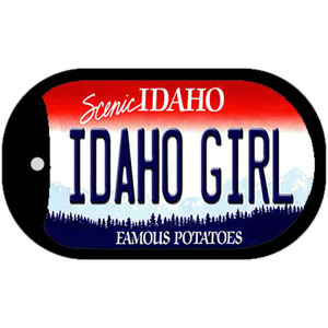 Idaho Girl Idaho Wholesale Novelty Metal Dog Tag Necklace