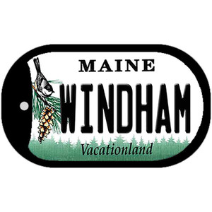 Windham Maine Wholesale Novelty Metal Dog Tag Necklace