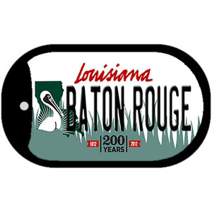Baton Rouge Louisiana Wholesale Novelty Metal Dog Tag Necklace