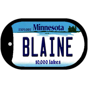 Blaine Minnesota Wholesale Novelty Metal Dog Tag Necklace