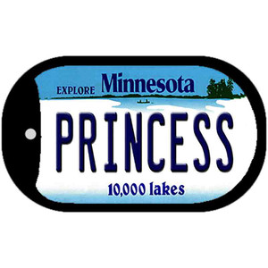 Princess Minnesota Wholesale Novelty Metal Dog Tag Necklace