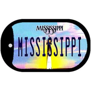 Mississippi Wholesale Novelty Metal Dog Tag Necklace