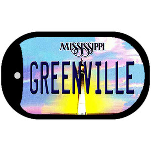 Greenville Mississippi Wholesale Novelty Metal Dog Tag Necklace