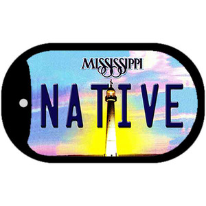 Native Mississippi Wholesale Novelty Metal Dog Tag Necklace