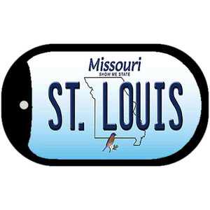 St. Louis Missouri Wholesale Novelty Metal Dog Tag Necklace
