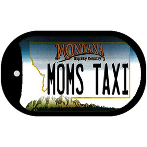 Moms Taxi Montana Wholesale Novelty Metal Dog Tag Necklace