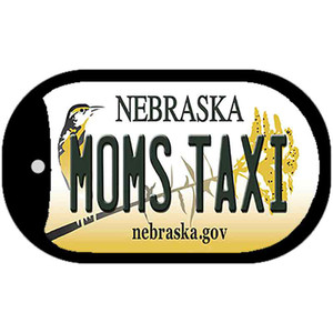 Moms Taxi Nebraska Wholesale Novelty Metal Dog Tag Necklace