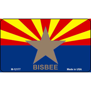 Bisbee Arizona Flag Wholesale Novelty Metal Magnet M-12177